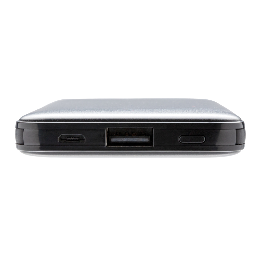 Powerbank 5.000 mAh de bolsillo con cables integrados