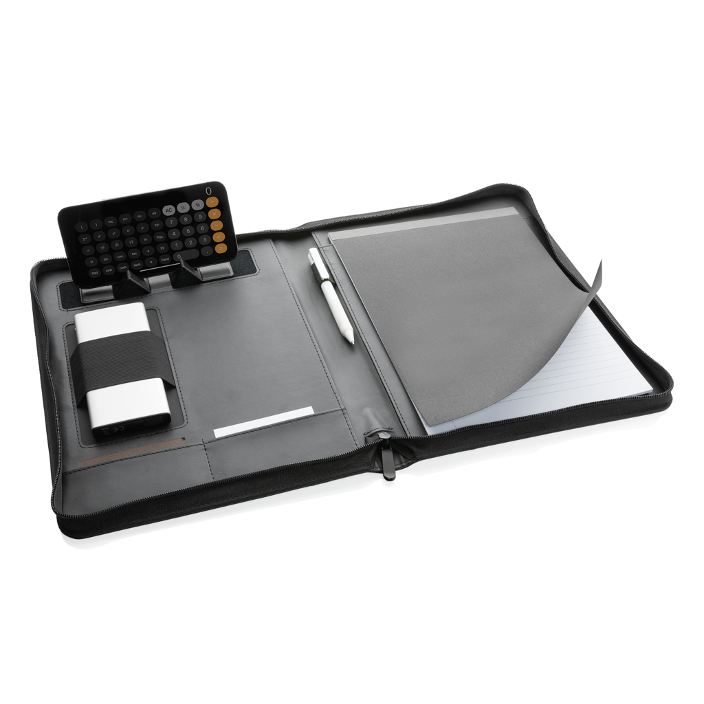 Portadocumentos RCS rPU deluxe tech con cremallera