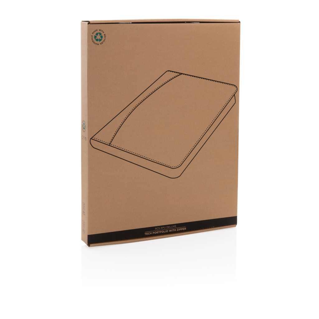 Portadocumentos RCS rPU deluxe tech con cremallera