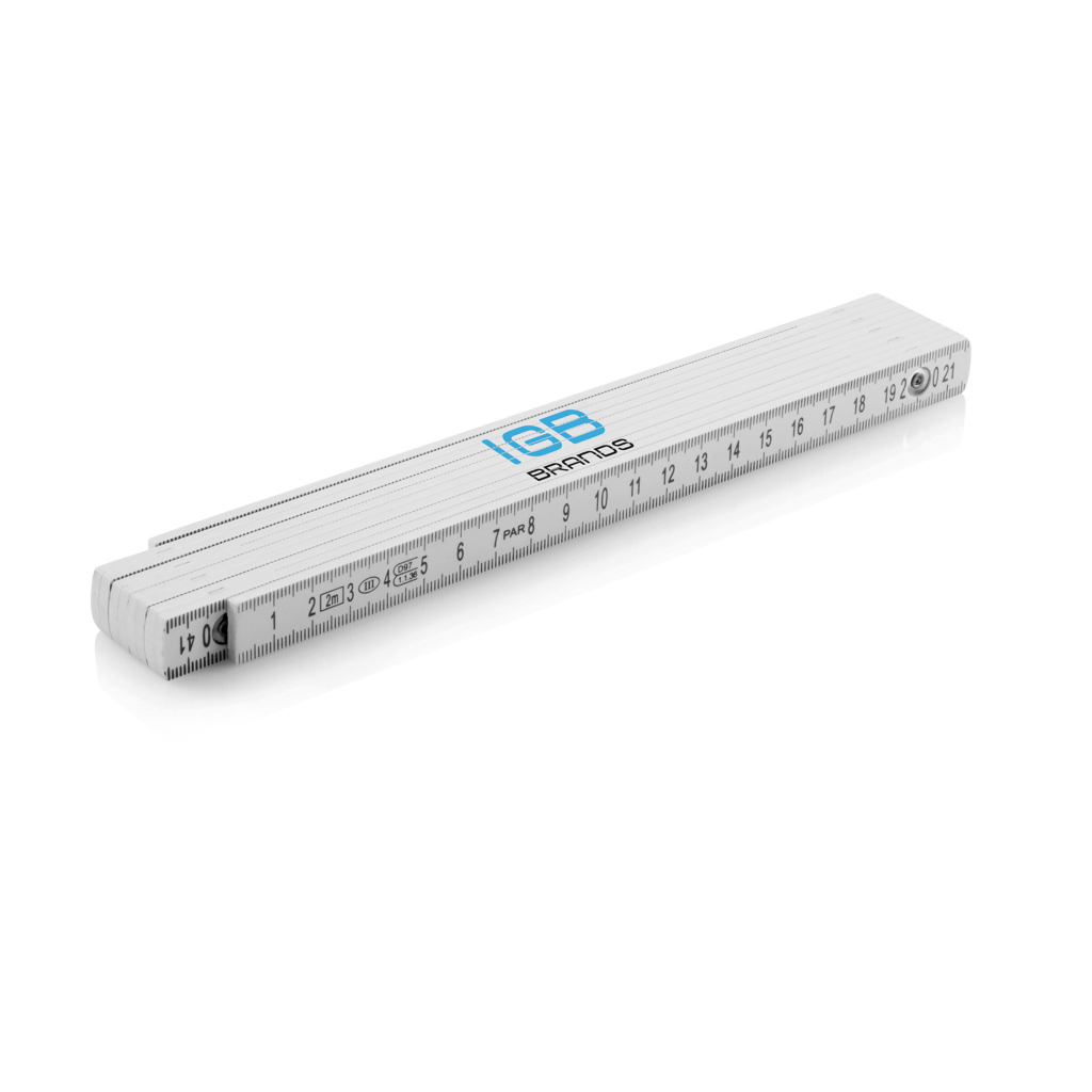 Regla plegable de fibra de vidrio