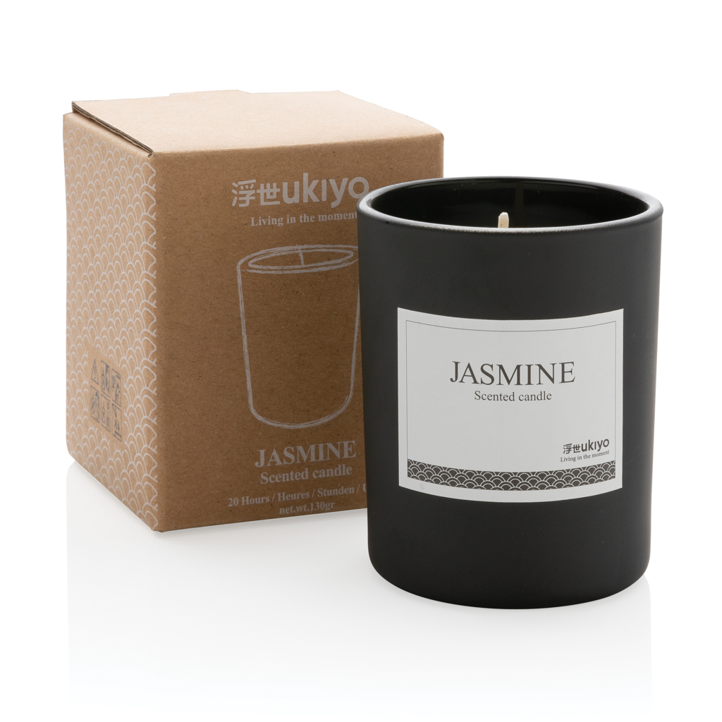 Vela Ukiyo perfumada pequeña en vaso
