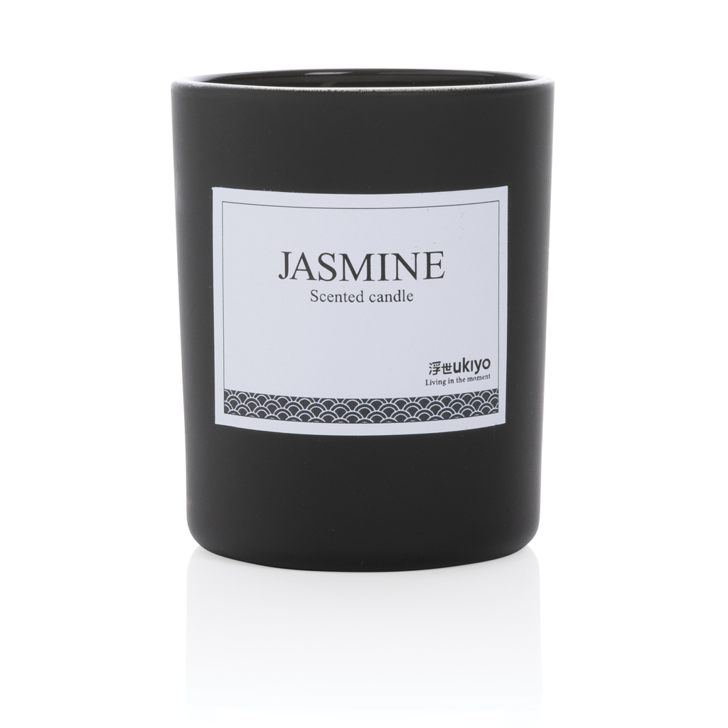 Vela Ukiyo perfumada pequeña en vaso