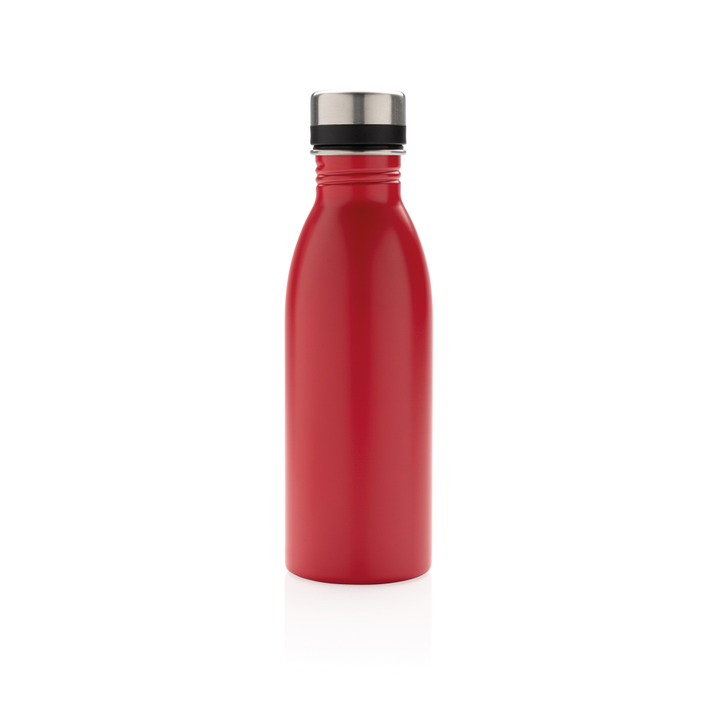 Botella de agua de lujo de acero inoxidable reciclado RCS