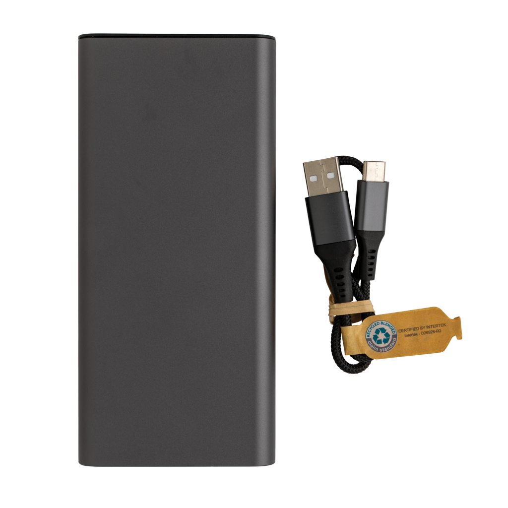 Powerbank Terra RCS 20W aluminio reciclado 20.000 mAh