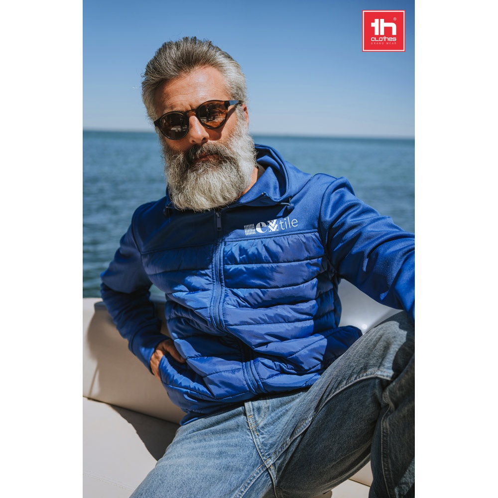 THC SKOPJE. Chaqueta para hombre, con capucha
