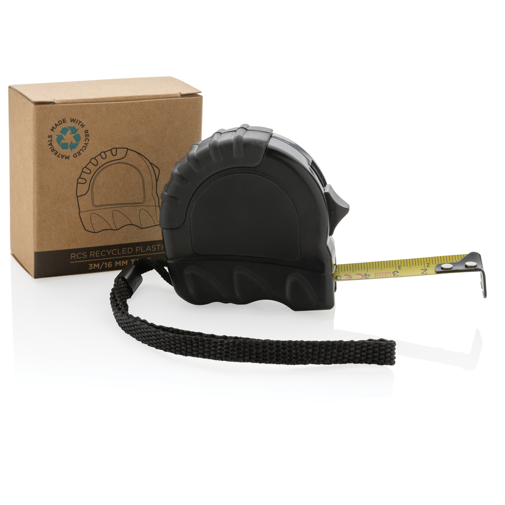 Flexómetro RCS de plástico reciclado 3M/16 mm