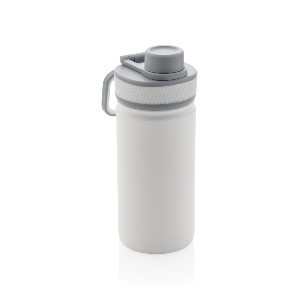 Botella de acero inoxidable al vacío con tapa deportiva 550m