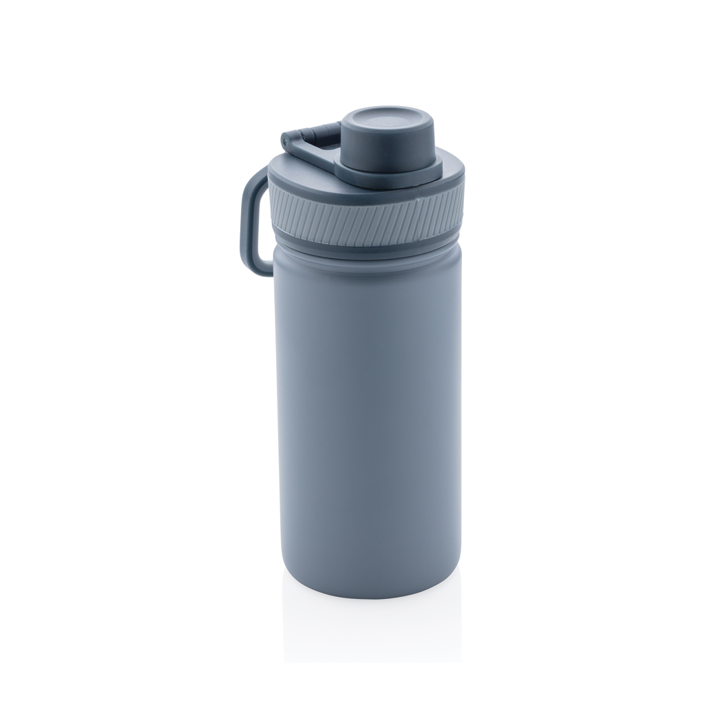 Botella de acero inoxidable al vacío con tapa deportiva 550m