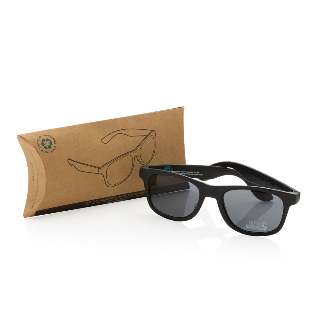 Gafas de sol de plástico PP reciclado RCS