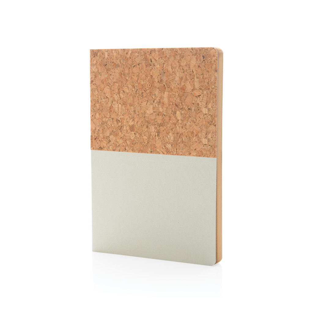 Libreta A5 de corcho y kraft