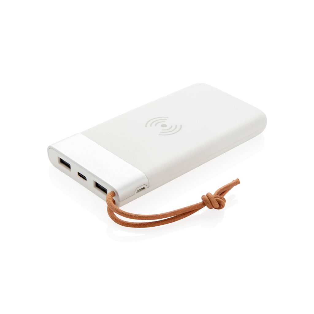 Batería externa Aria 8.000 mAh con carga inalámbrica 5W