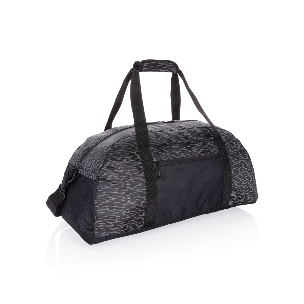 Bolsa de fin de semana reflectante RPET con trazador AWARE ™