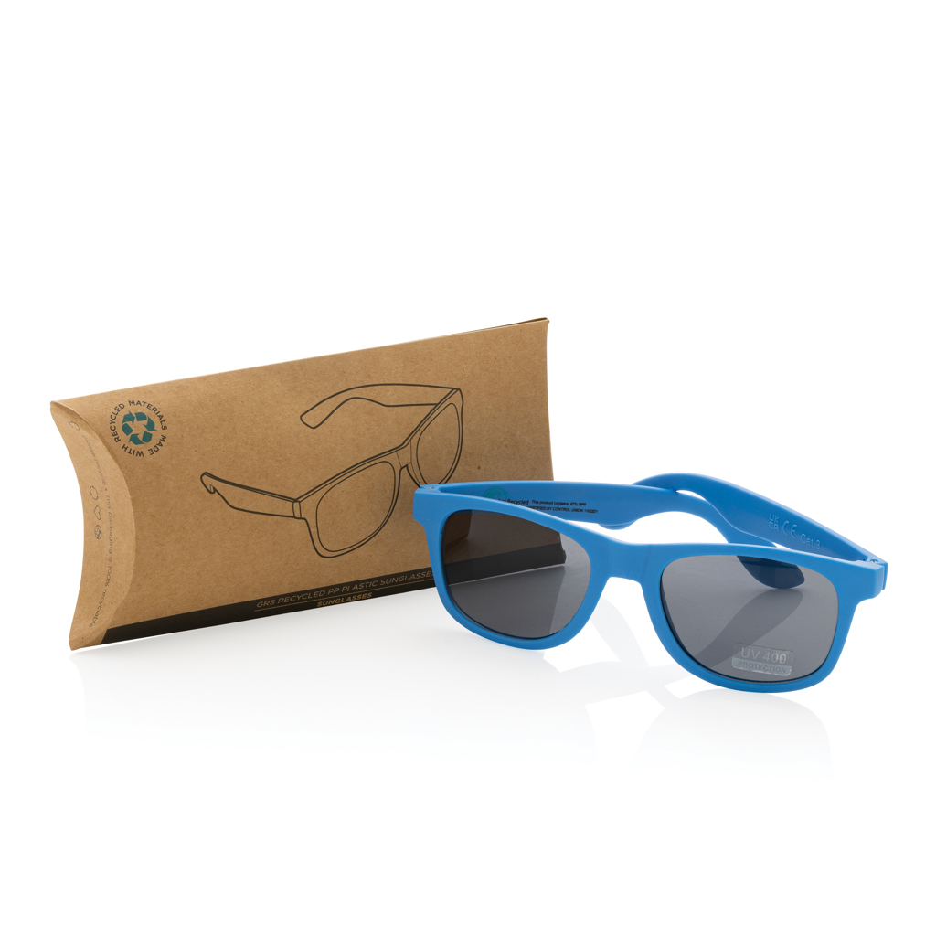 Gafas de sol de plástico PP reciclado RCS