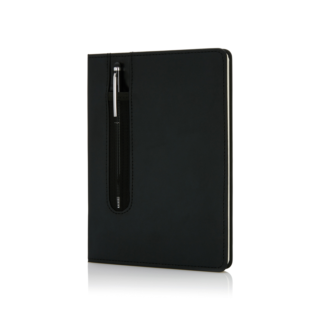 Libreta A5 PU básica con bolígrafo táctil