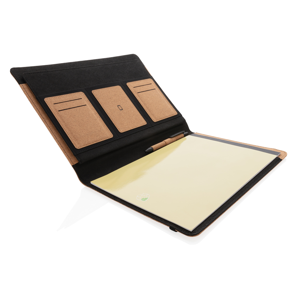 Libreta de corcho Deluxe A4 con bolígrafo