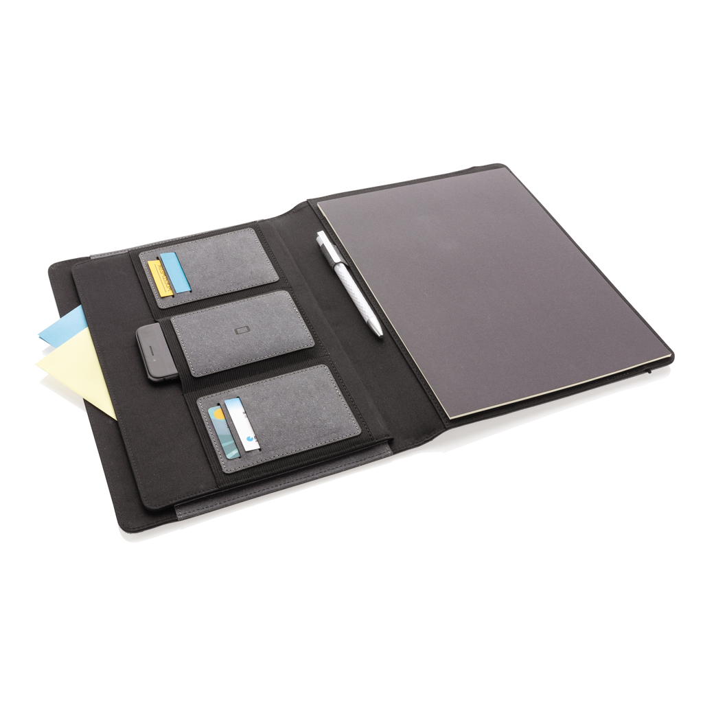 Portafolio de piel reciclada A4