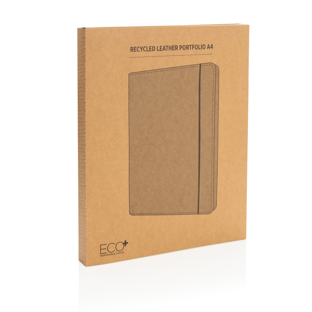 Portafolio de piel reciclada A4