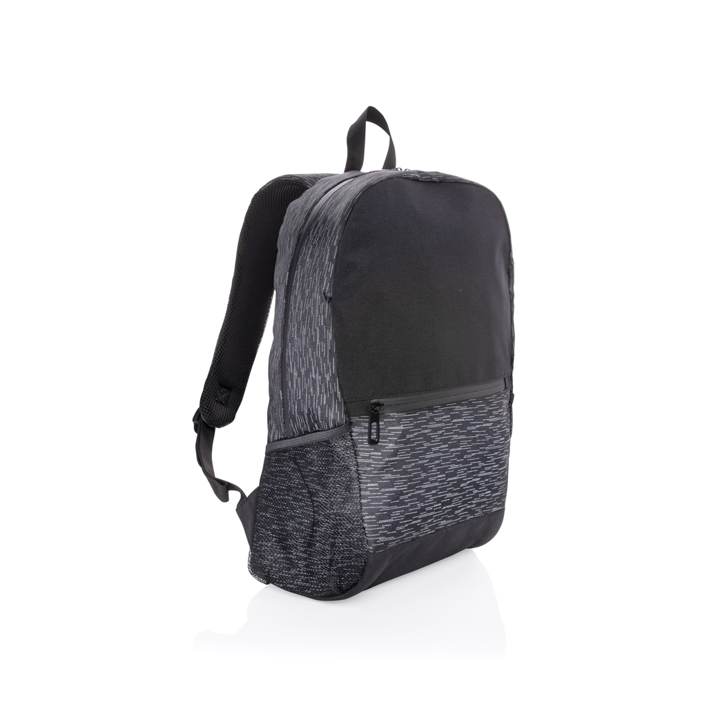 Mochila reflectante para portátil RPET con trazador AWARE ™