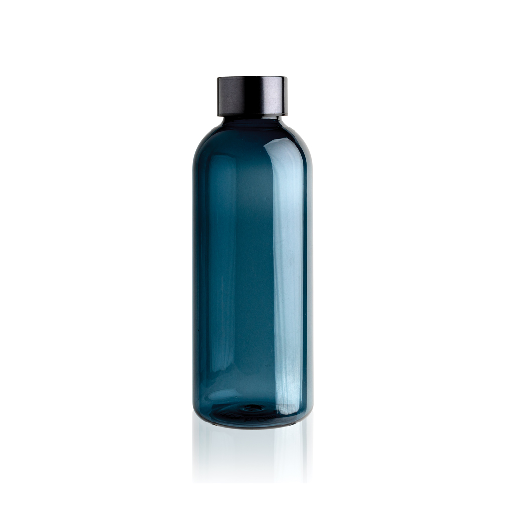 Botella de agua estanca con tapa metálica