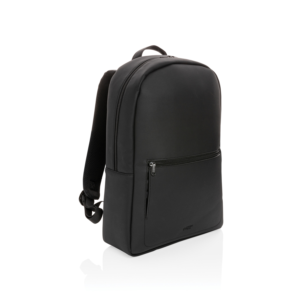 Mochila para portátil Swiss Peak de PU sin PVC