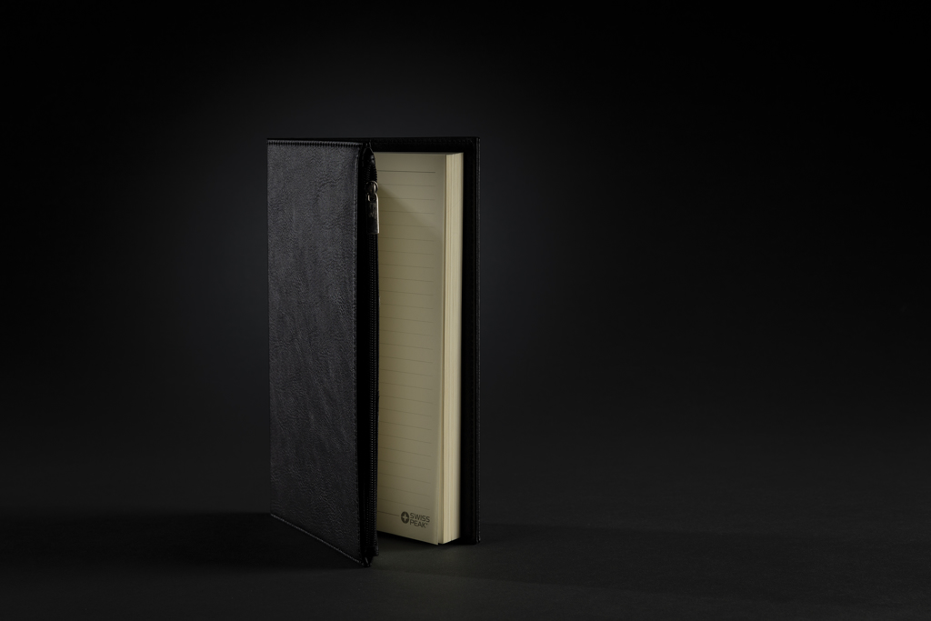 Libreta A5 de PU con cremallera