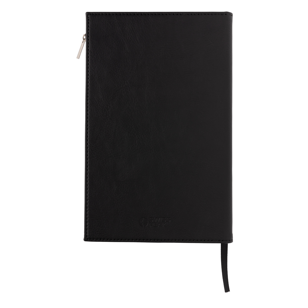 Libreta A5 de PU con cremallera