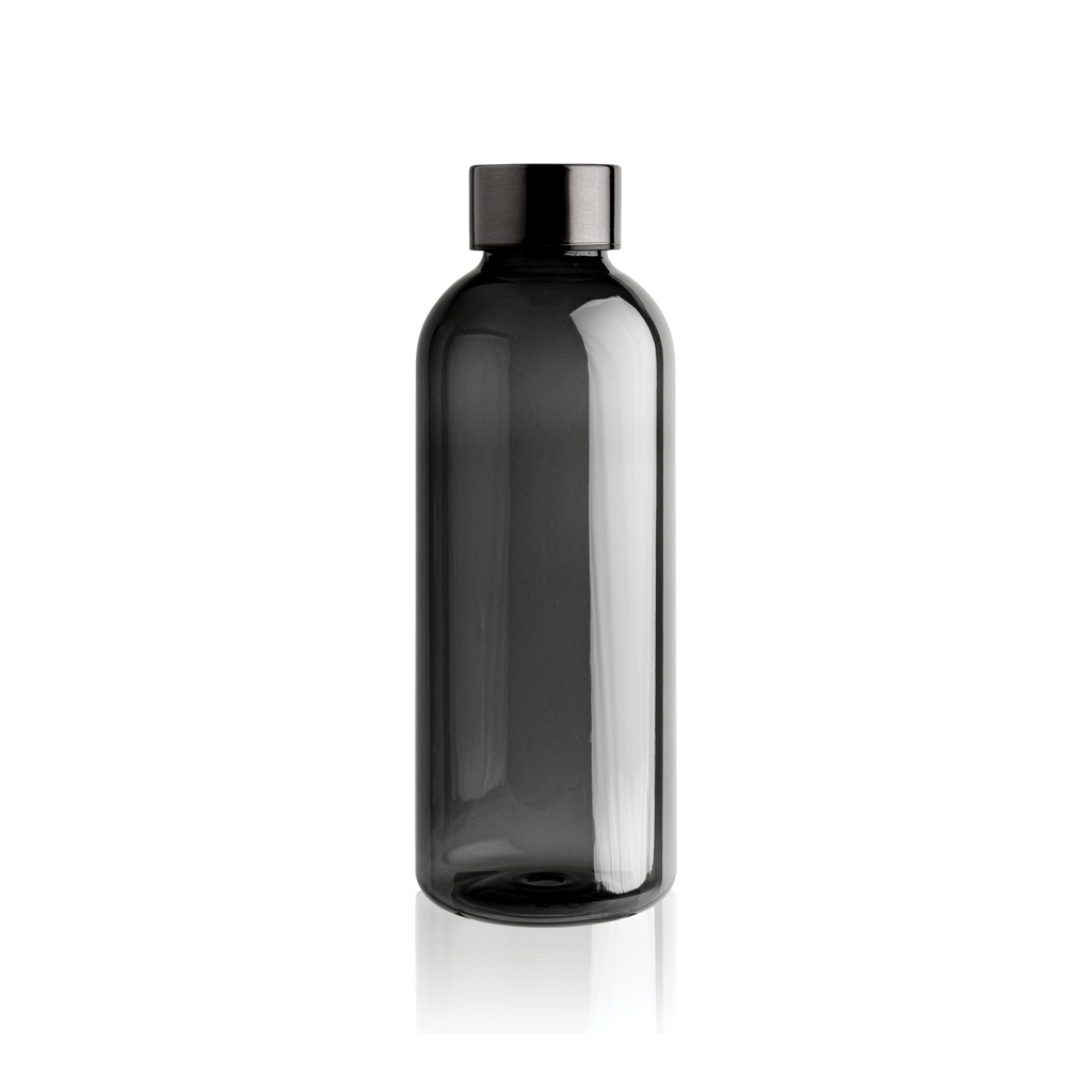 Botella de agua estanca con tapa metálica
