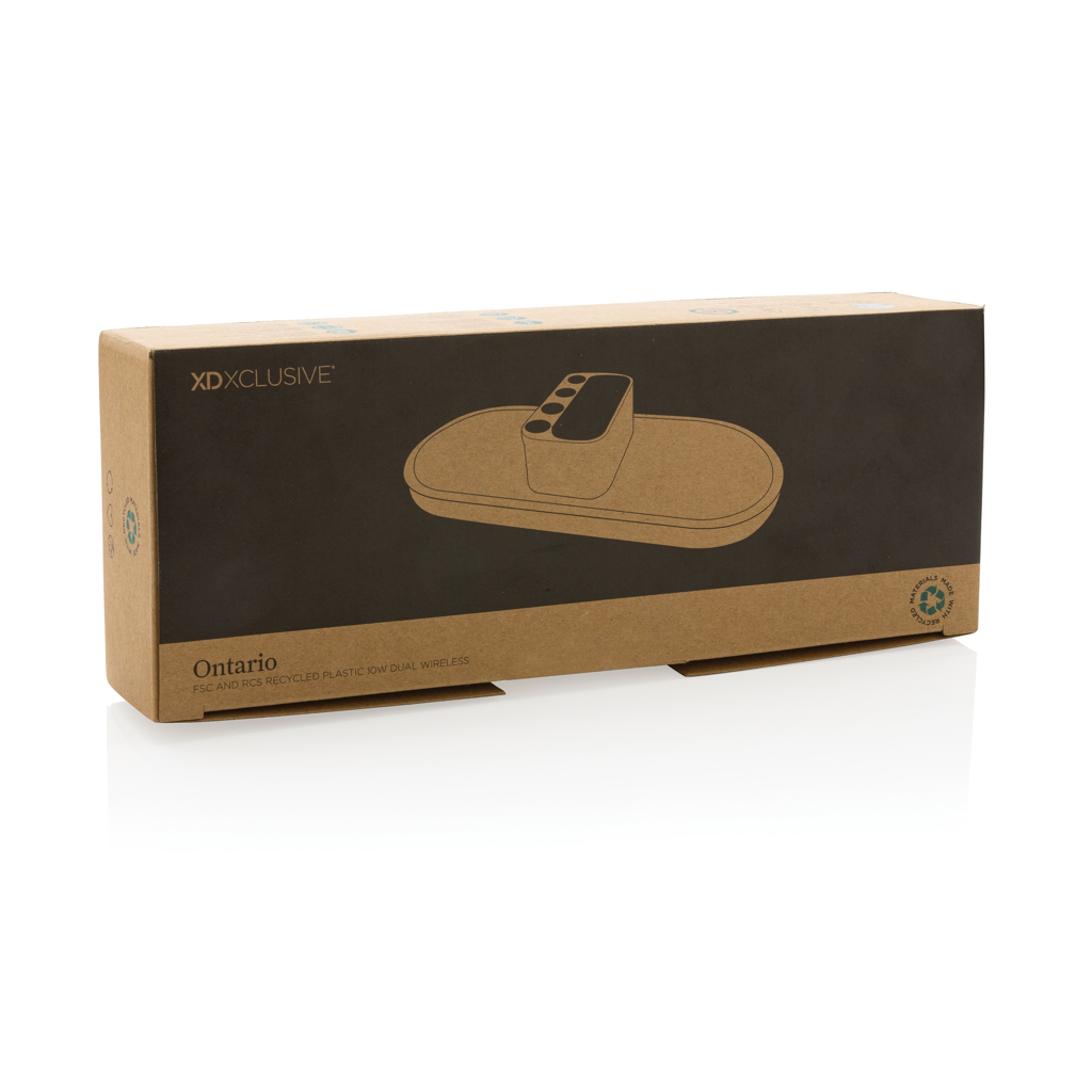 Cargador inalámbrico Ontario RCS rplastic 10W