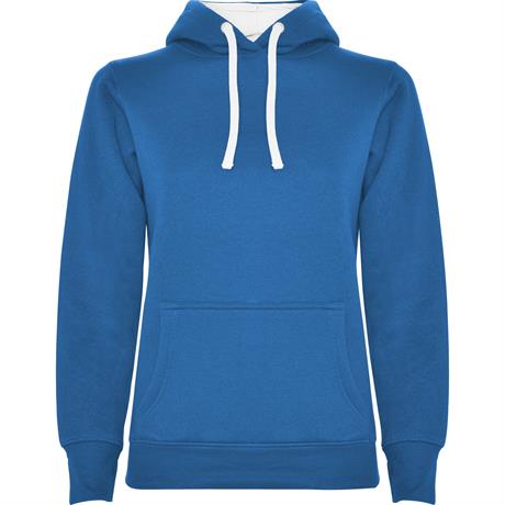 ROLY SUDADERA URBAN WOMAN CON CAPUCHA T/XXL ROSETON/PURPURA