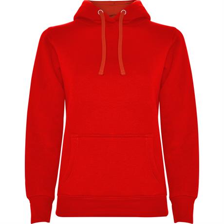 ROLY SUDADERA URBAN WOMAN CON CAPUCHA T/XXL ROSETON/PURPURA