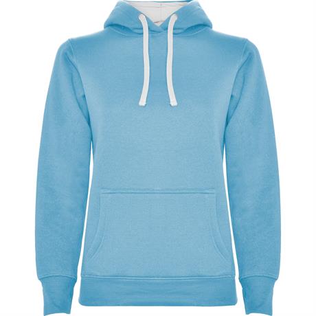 ROLY SUDADERA URBAN WOMAN CON CAPUCHA T/XXL ROSETON/PURPURA
