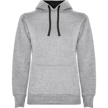 ROLY SUDADERA URBAN WOMAN CON CAPUCHA T/XXL ROSETON/PURPURA