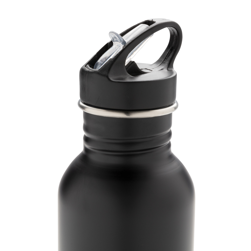 Botella de actividad acero inoxidable Deluxe