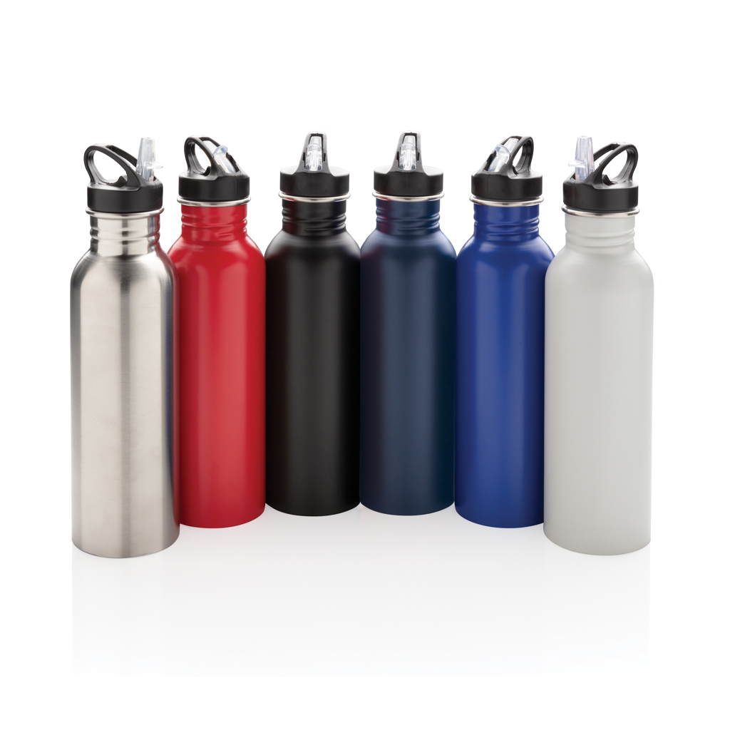 Botella de actividad acero inoxidable Deluxe