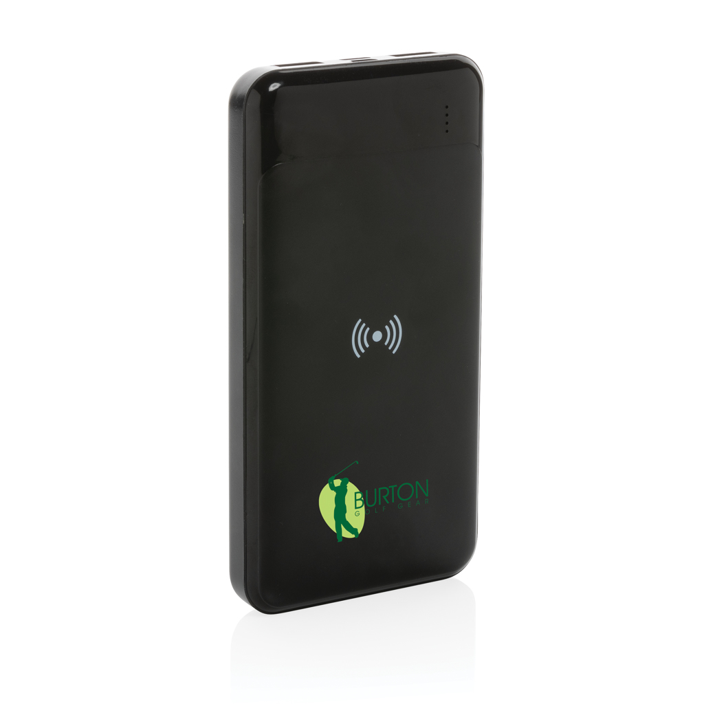 Powerbank inalámbrico de plástico reciclado estándar RCS