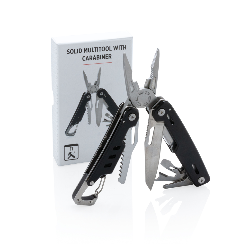 Multiherramienta Solid con mosquetón