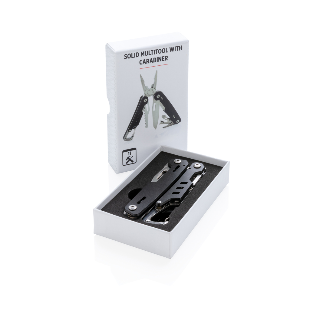 Multiherramienta Solid con mosquetón