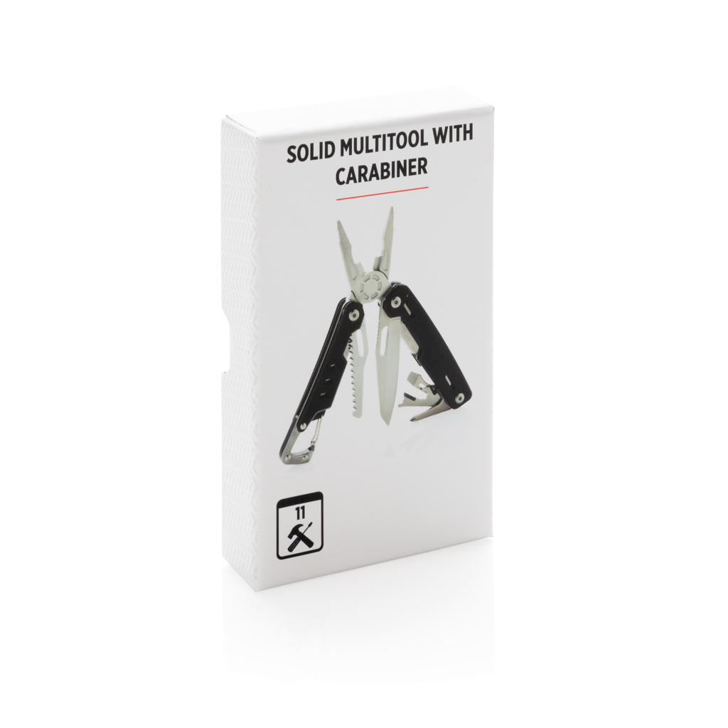 Multiherramienta Solid con mosquetón