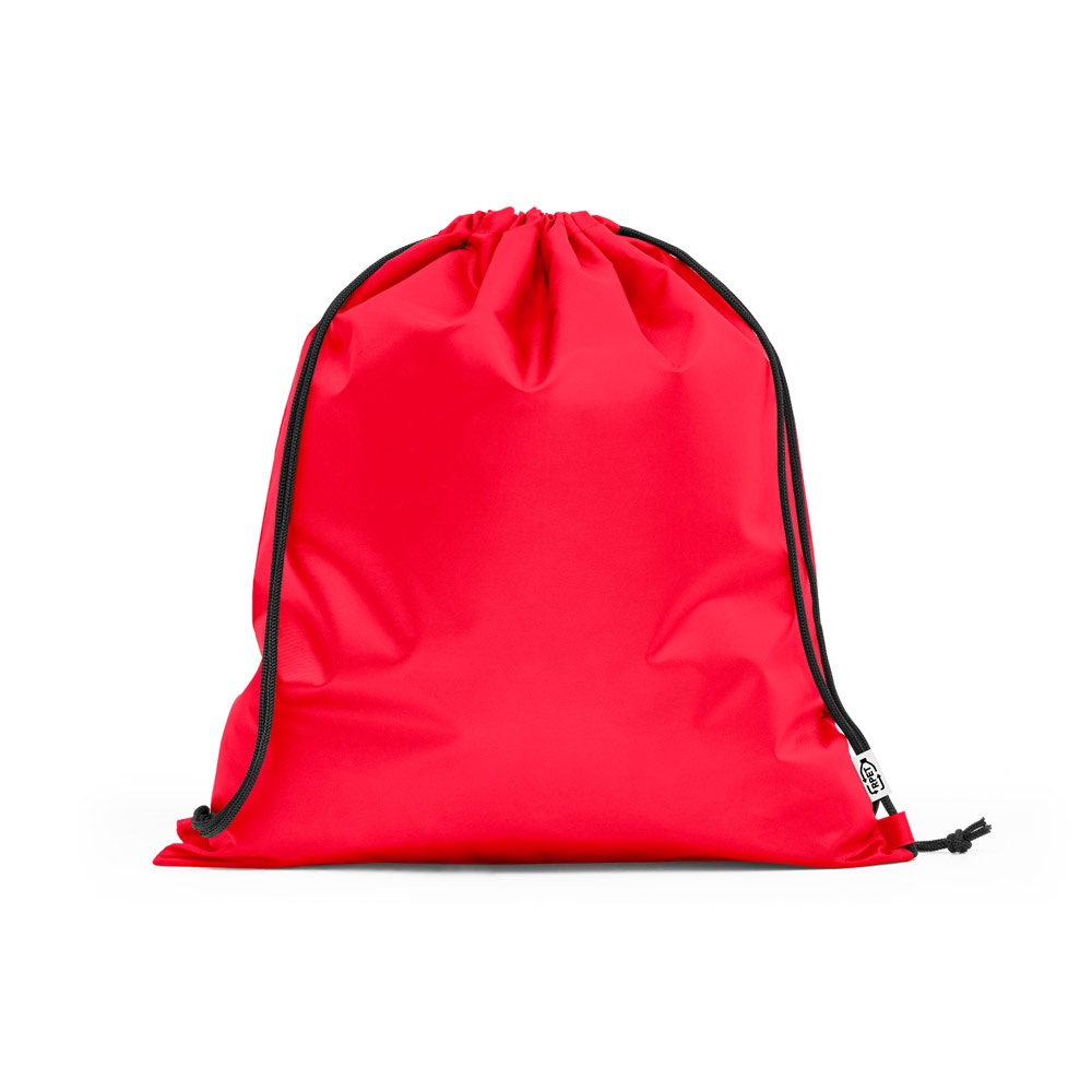 PEMBA. Bolsa tipo mochila en 190T poliéster reciclado (100% rPET)