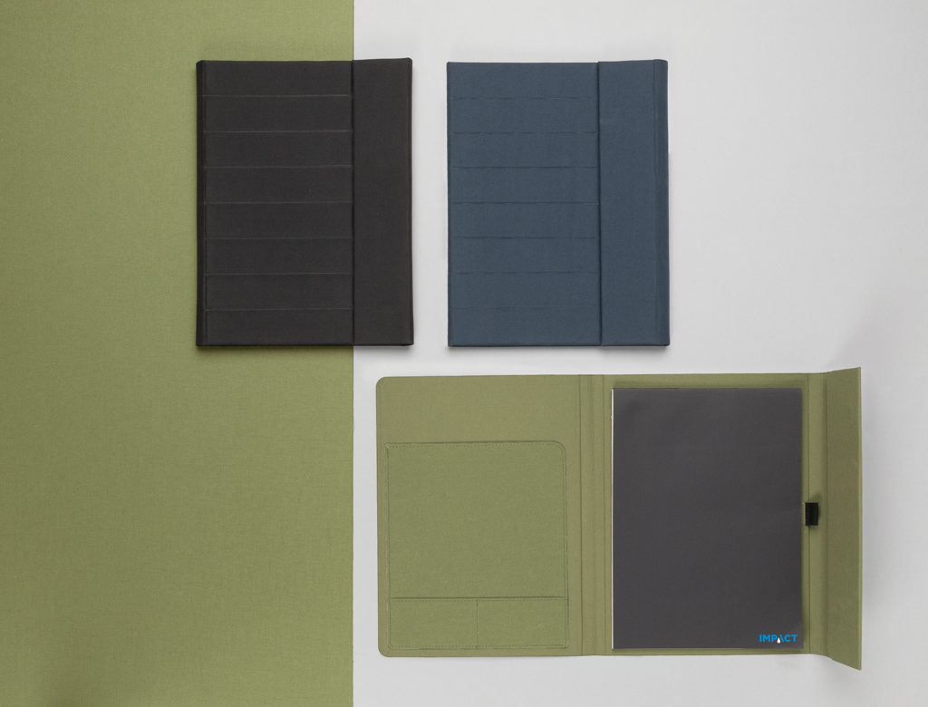 Cartera Impact Aware™ A4 con cierre magnético
