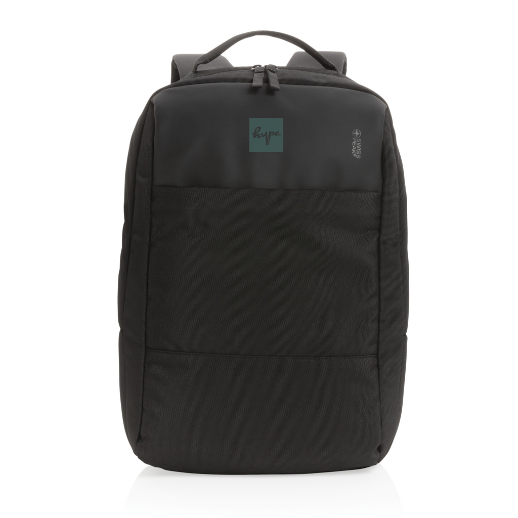 Mochila Swiss Peak AWARE™ RPET de 15,6"
