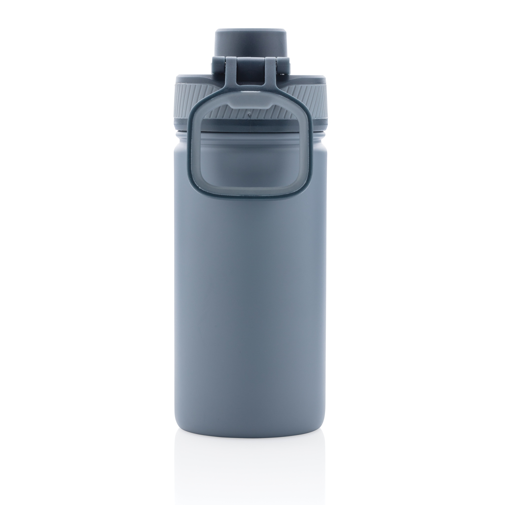 Botella de acero inoxidable al vacío con tapa deportiva 550m