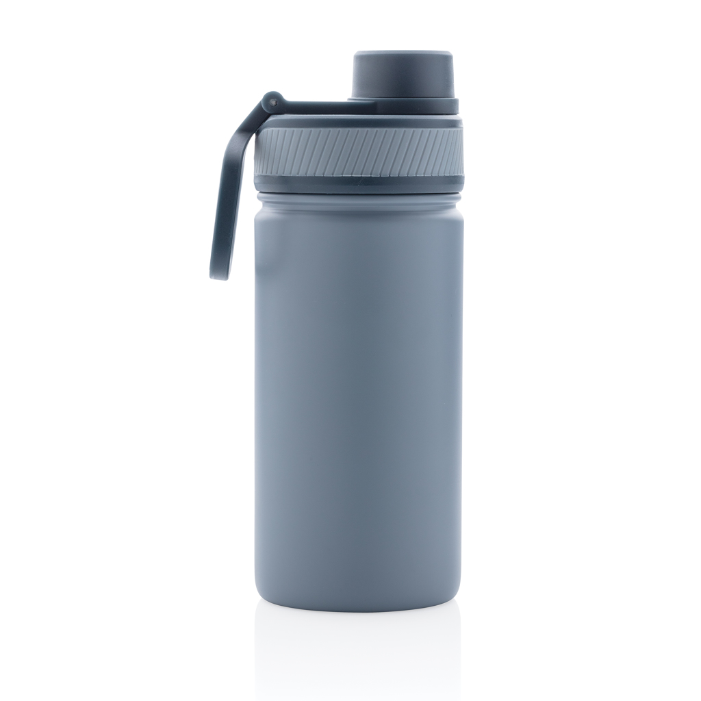 Botella de acero inoxidable al vacío con tapa deportiva 550m