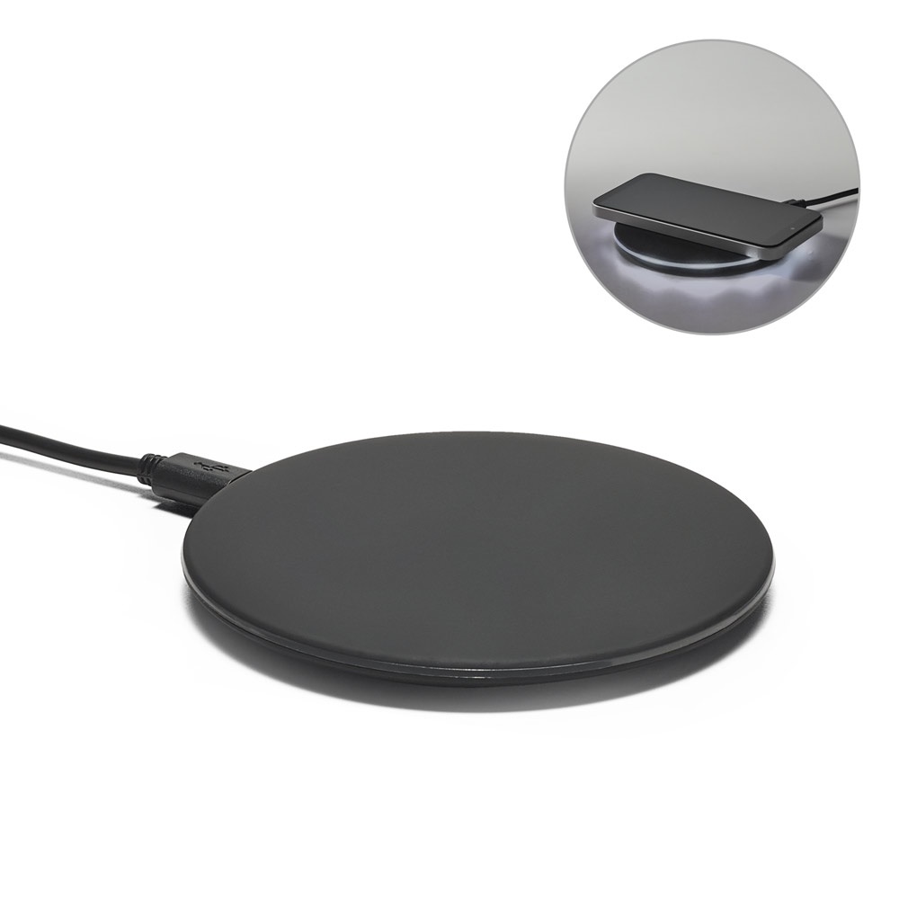 BURNELL. Cargador inalámbrico superrápido de 10W, fabricado en ABS