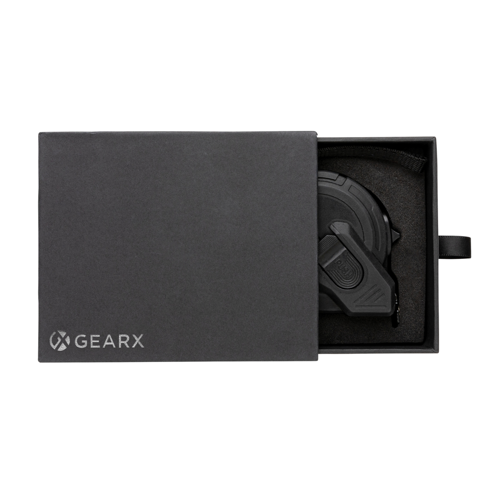 Flexómetro Gear X 5M retráctil lento/rápido