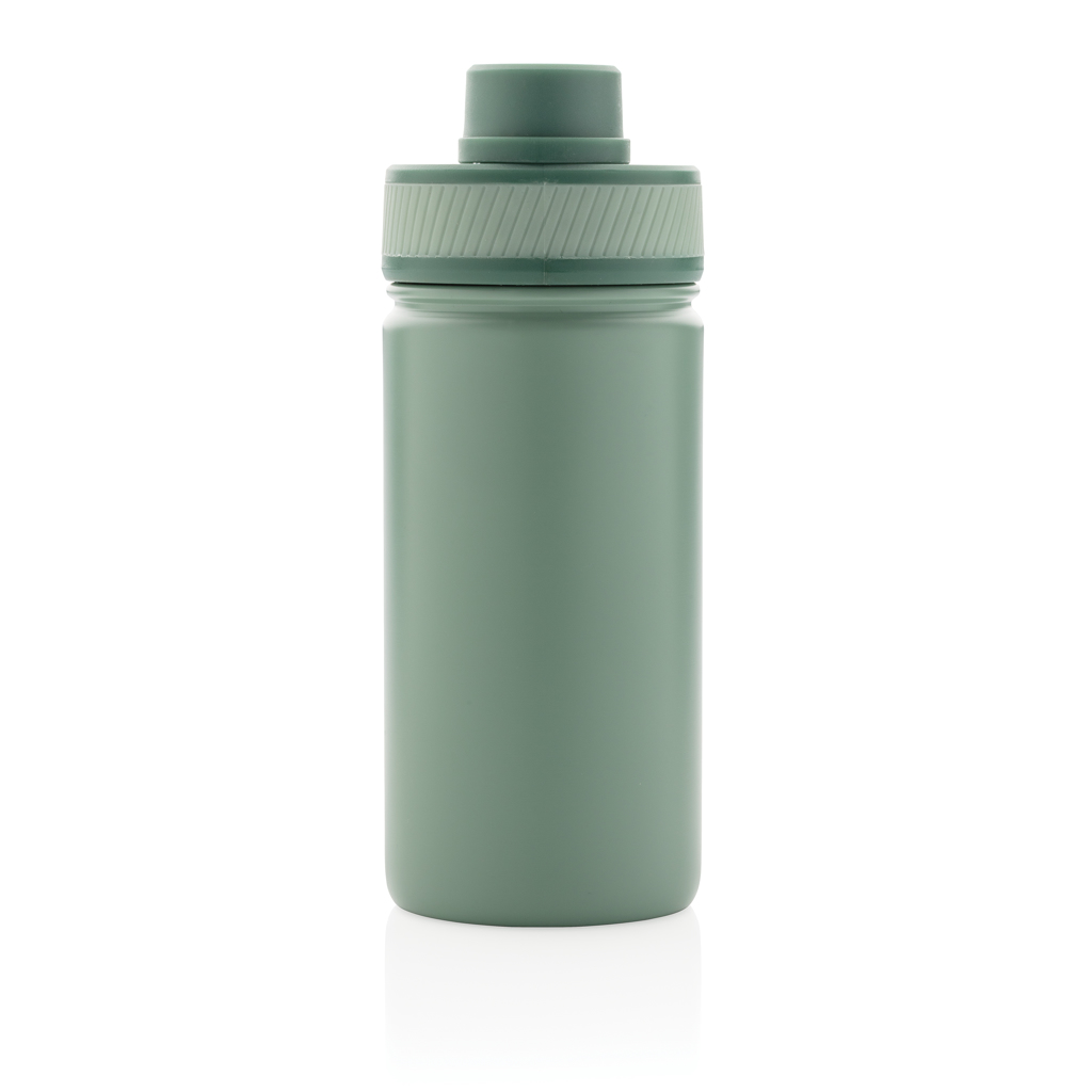 Botella de acero inoxidable al vacío con tapa deportiva 550m