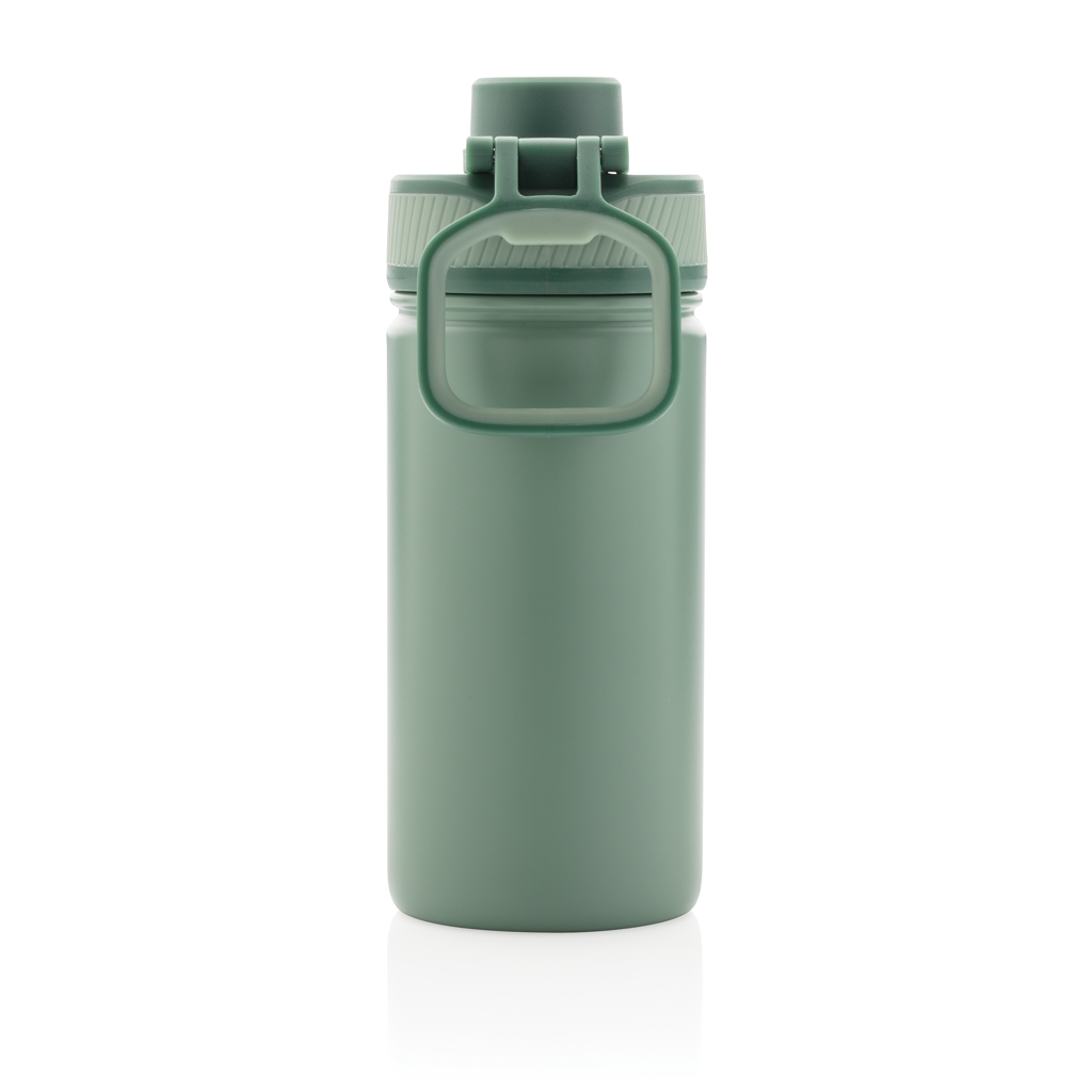Botella de acero inoxidable al vacío con tapa deportiva 550m