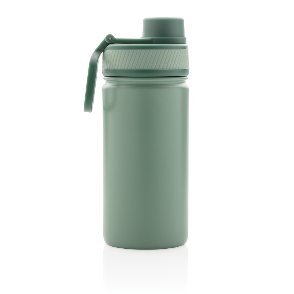 Botella de acero inoxidable al vacío con tapa deportiva 550m
