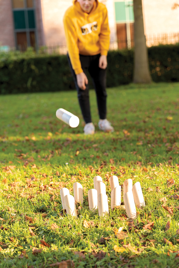 Juego scatter de madera