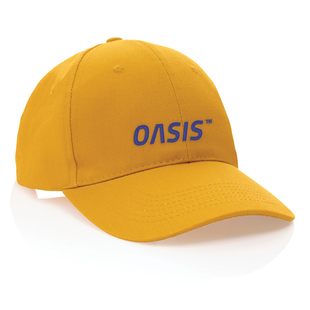 Gorra Impact 6 paneles 280gr de algodón reciclado